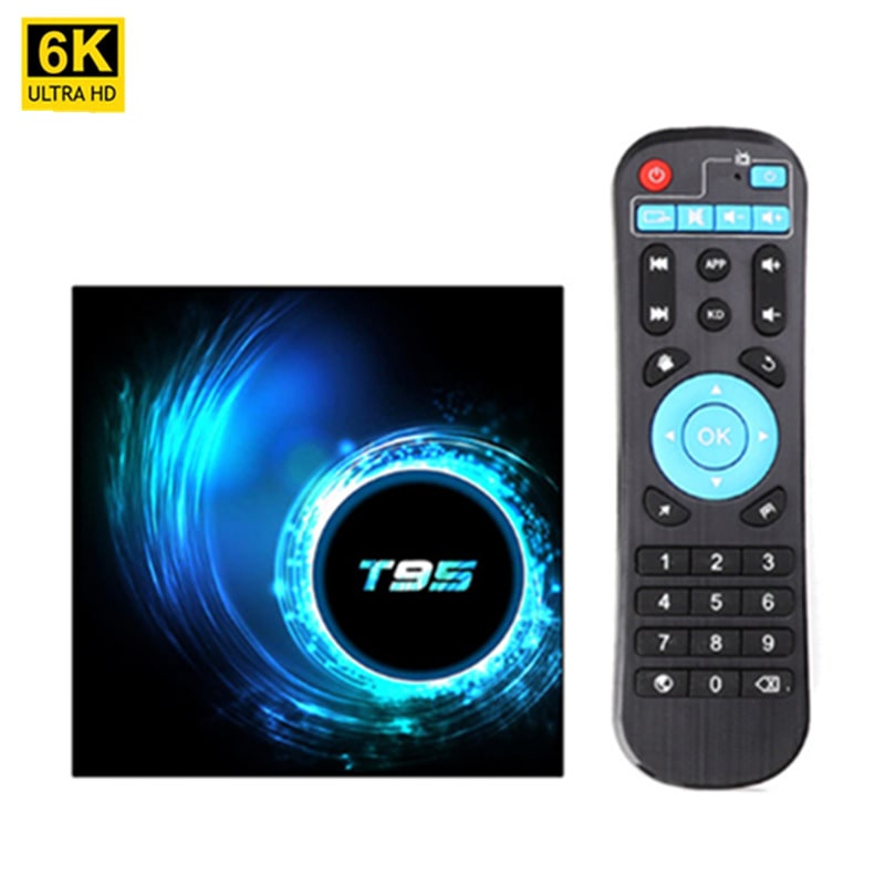 T95 H616 セットトップ ボックス 4gb/64gb Allwinner Android 10wifi 6k ネットワーク プレーヤー テレビボックス