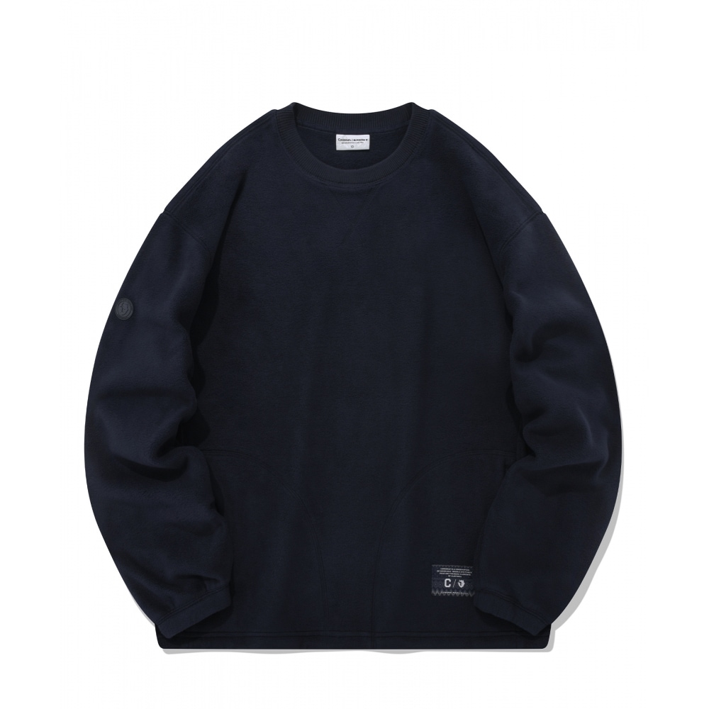 COVERNAT COVERNAT X BLACK YAKフリースマントゥーマンネイビー