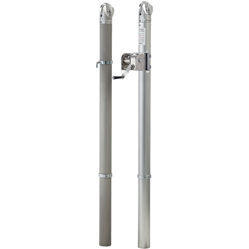 (代引き個人宅北海道沖縄への配送不可)三和体育 テニスシチュウアルミ ステンレスセイマキキ C テニス器具 (s4871)スポーツ用品