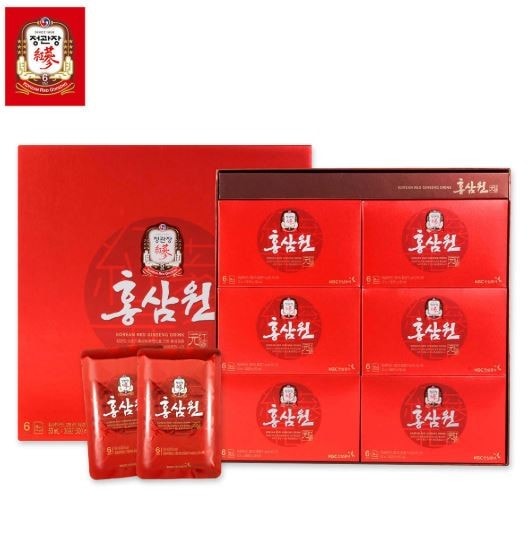 [韓国直送] 紅参 50ml*30包 (プレゼント用のショッピングバッグ付き)
