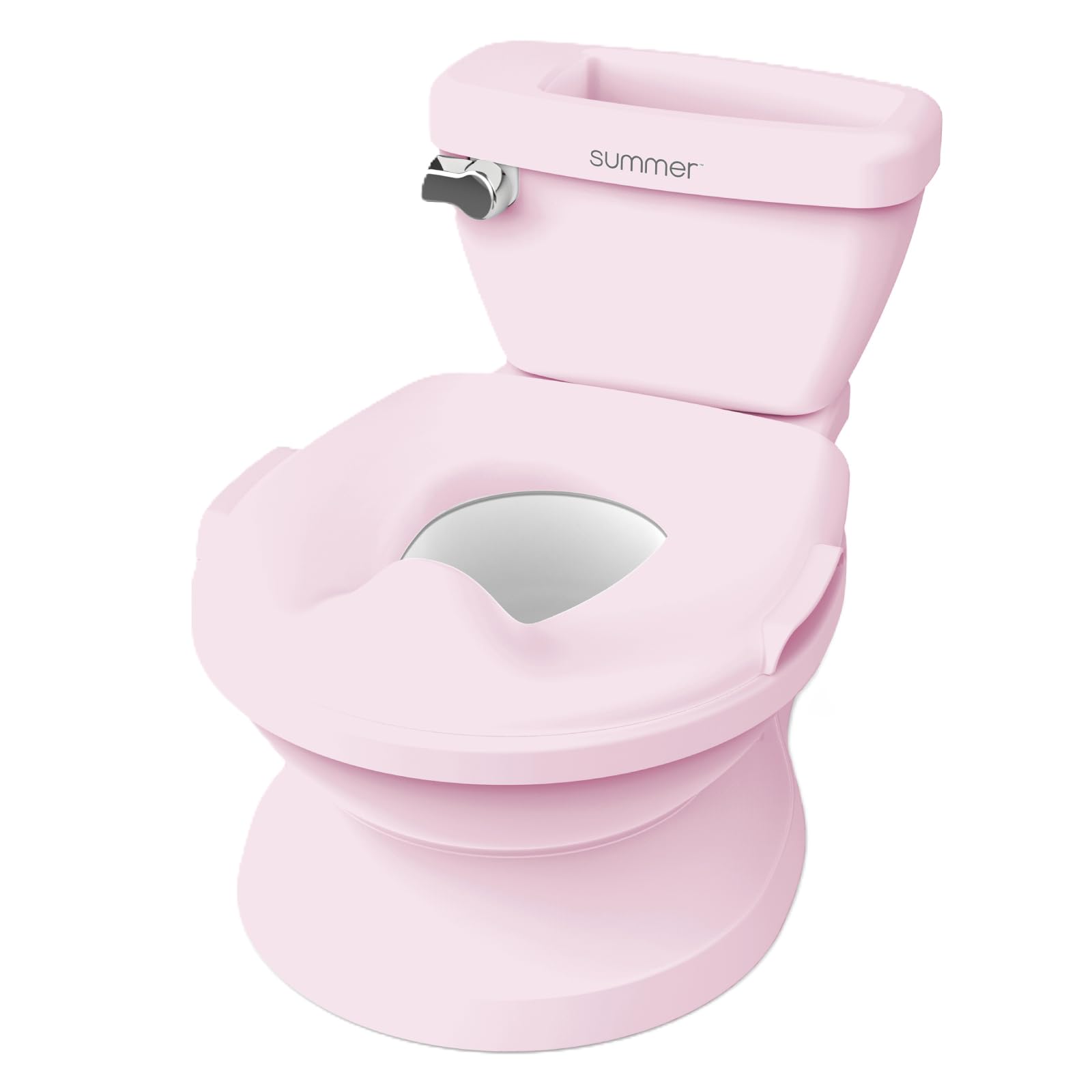 日本育児 おまる マイサイズポッティ2 ピンク 18ヶ月~23kgまで対象 洋式トイレ型おまる トイトレ トイレトレーナー