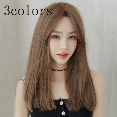 ウィッグ フルウィッグ ミディアム セミロング ウイッグ カール レイヤー ストレート 小顔 レディース かつら 女性 医療用ウィッグ コスプレ ハイトーンカラー 医療用 dp003z7