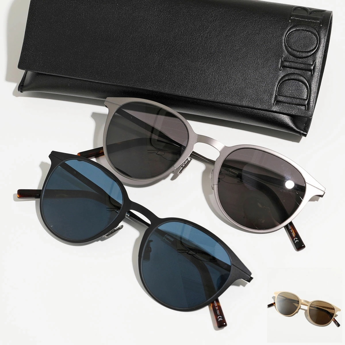 Dior ディオール サングラス DiorEssential RU H1A0 B1F8 DM40006U 02V 08A 11C メンズ エッセンシャル ボストン型 メガネ 眼鏡 アイウェア カラー3