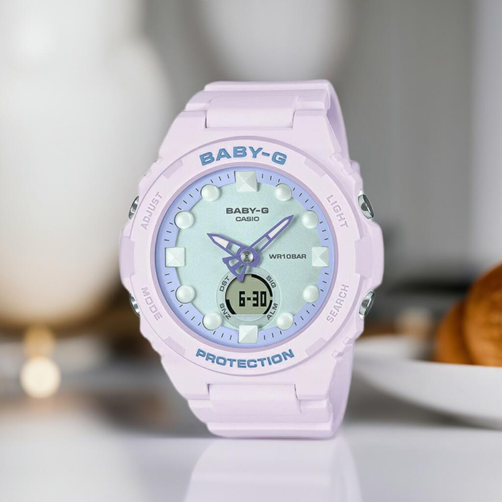 BABY-G カシオ　ベビージー　BGA-320FH-4AJF baby-g 国内正規品 新品 流通限定　幸福をもたらす パープルピンク 春カラー 10,296円
