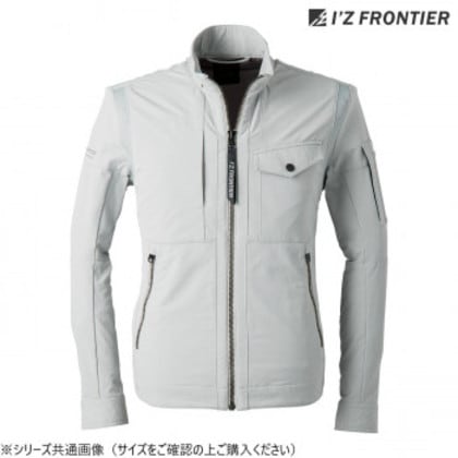 アイズフロンティア ナイロン2WAYストレッチワークジャケット 01 シルバー 4L 3570
