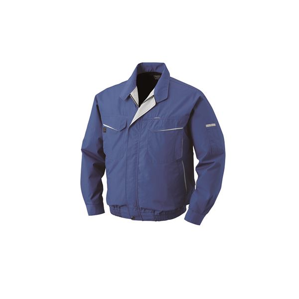 KU90470 空調服 綿/ポリ混紡 ブルー 3L