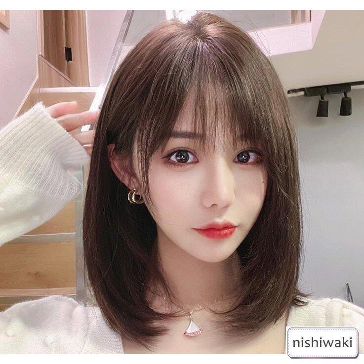 早い者勝ちウィッグ 自然な人毛100%フルウィッグ かつら 人毛 自然 医療用 円形脱毛症 ボブ ミディアム ロング レディース