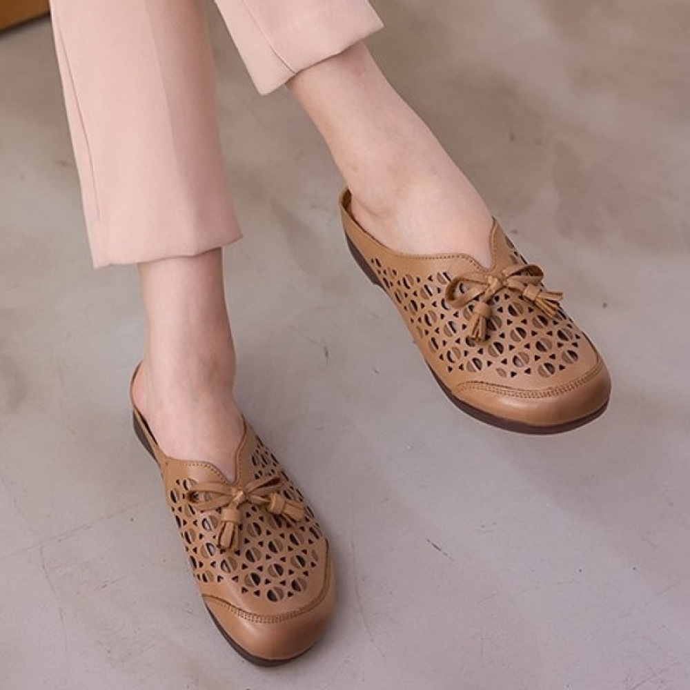 (Ninas Paris) サリボン装飾付きパンチングブロワー 5,025円