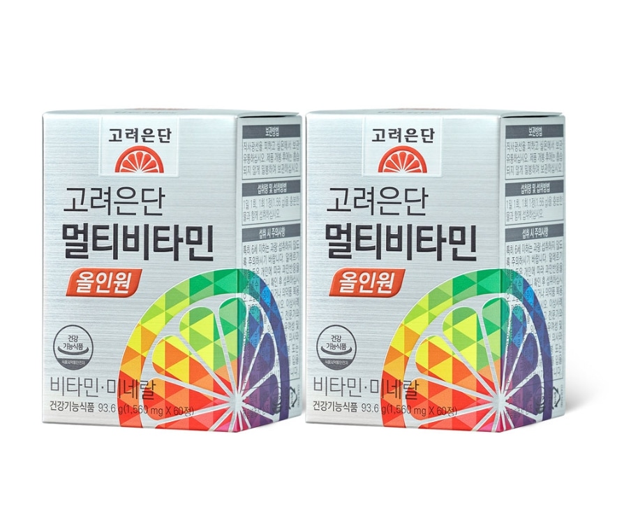 [韓国サプリ]【120日分】 マルチビタミン １＋１セット大容量