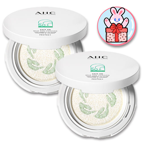 崩れにくい 日焼け止めUV(ビッグサイズ/低刺激/クーリング/シカ/鎮静/皮脂調節/さわやか) セーフオンマイルドサンクッション SPF50+ 本品2個 5,465円