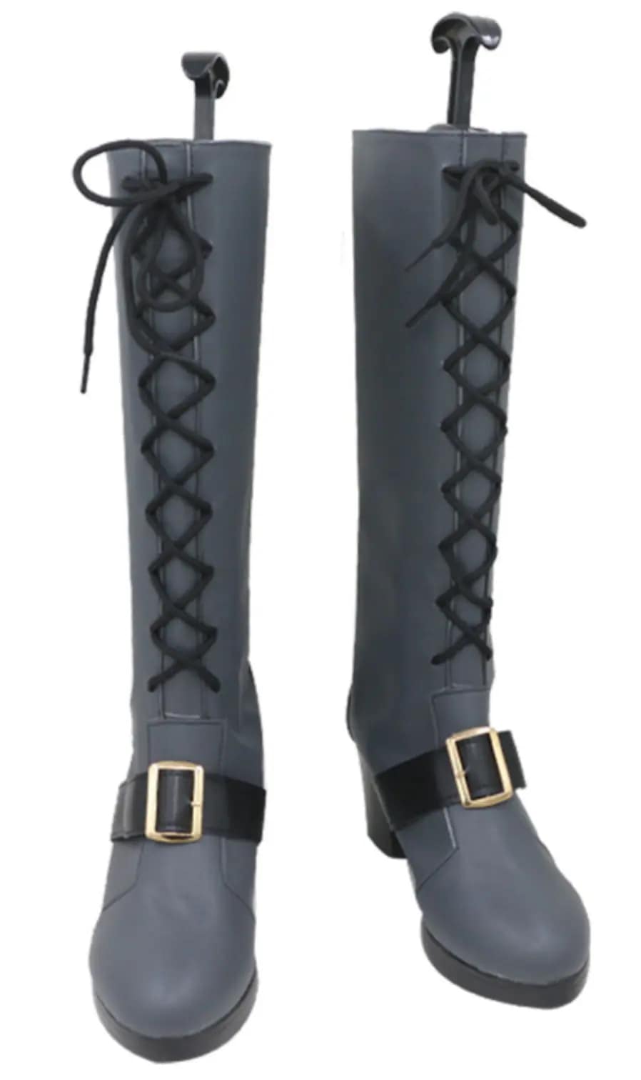 コスプレ靴アークナイツ音律聯覚サイリーチ琴柳変用下駄シューズ長靴コスプレクリスマスハロウィン