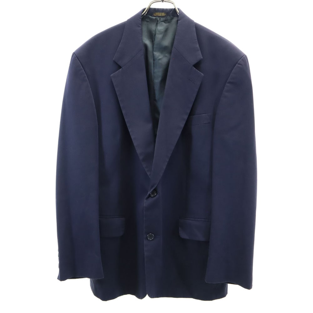 80s USA製 ヴィンテージ ブッシュ テーラードジャケット 40R ネイビー ブレザー メンズ