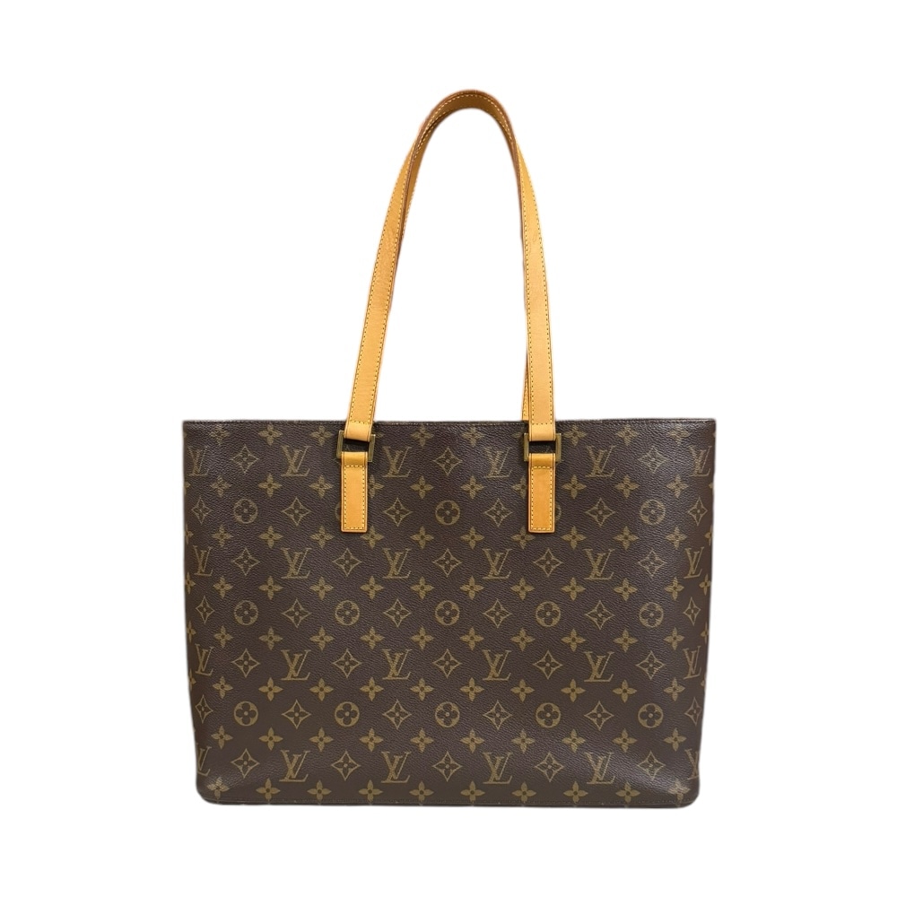 ルイヴィトン ルコ モノグラム トートバッグ モノグラムキャンバス M51155 ブラウン LOUIS VUITTON 中古