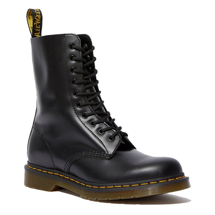 ドクターマーチン 10ホールブーツ メンズ レディース 1490 ブラック スムースレザー Dr.Martens 1490 10HOLE BOOTS BLACK SMOOTH