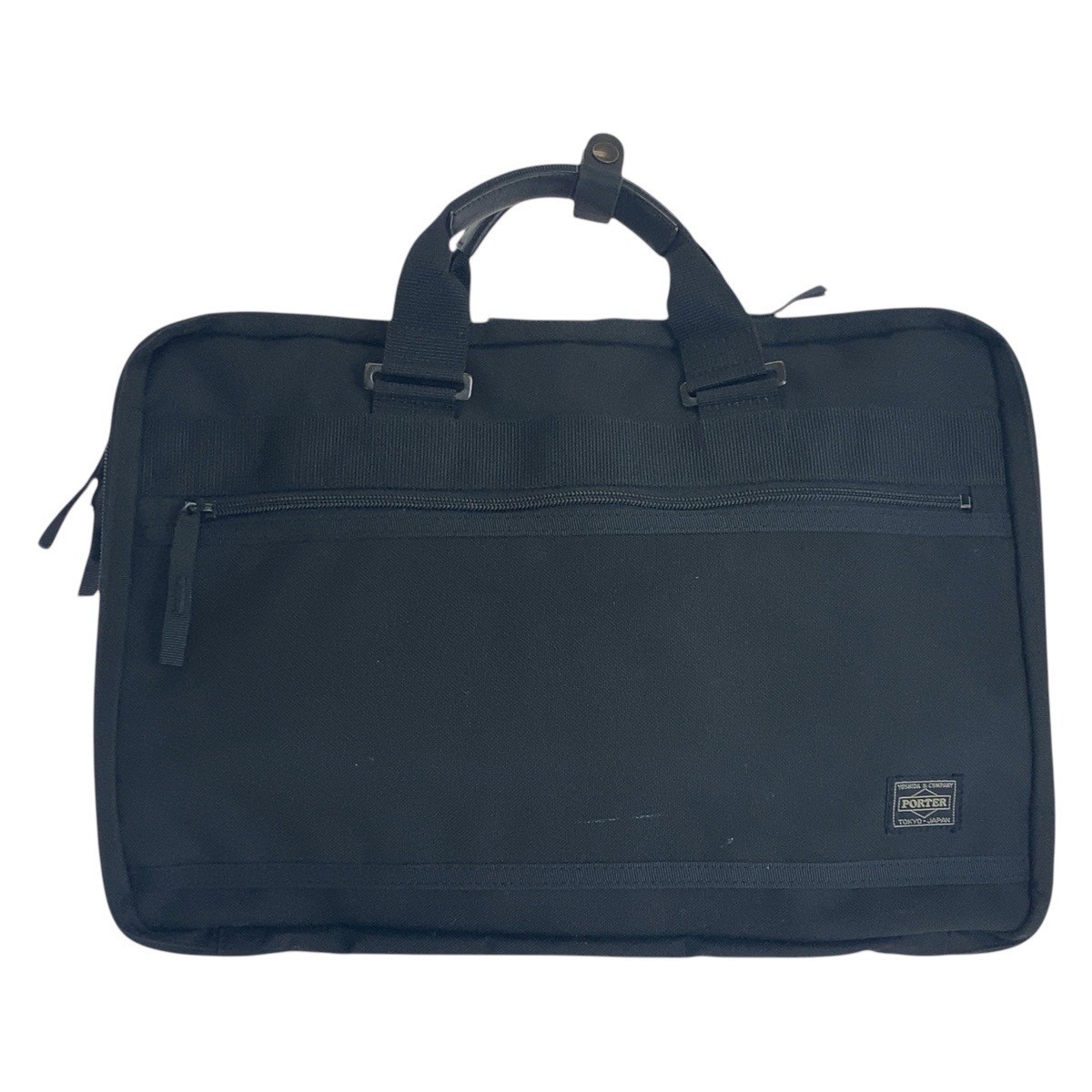 クリップ ブラック 黒 ポリエステル ビジネスバッグ ブリーフケース メンズ 501430