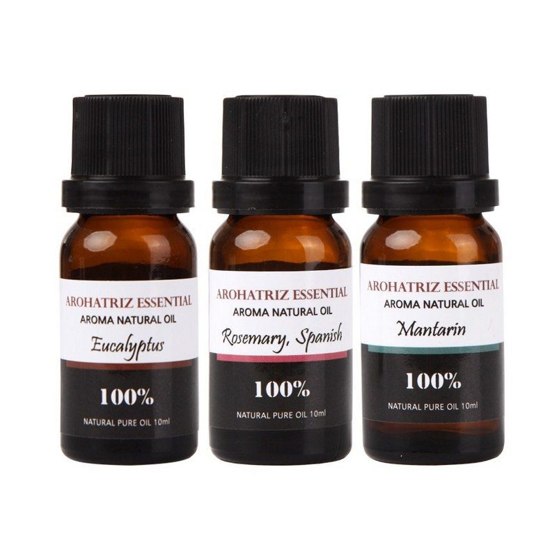 アロハトリーズ エッセンシャルオイルセット ユーカリ10ml+ローズマリー10ml+マンダリン10m