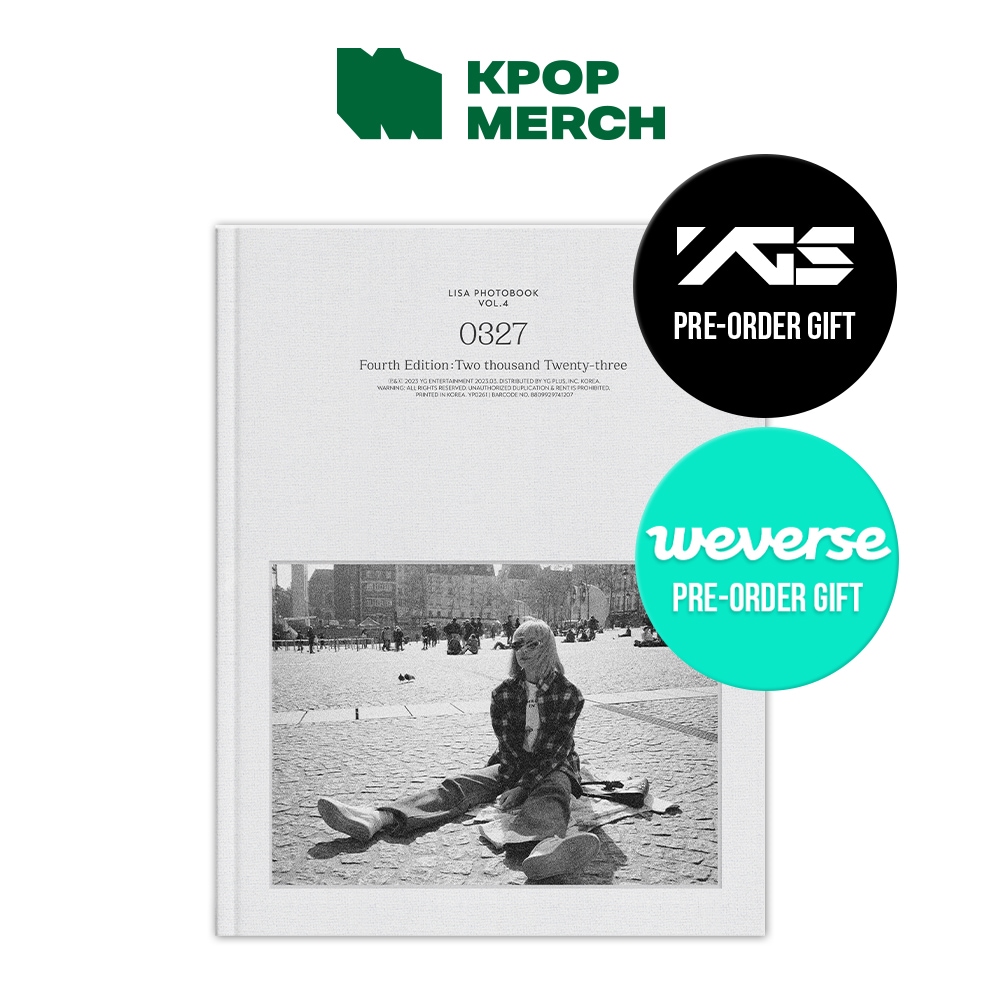 【YG/WEVERSE特典選択可能】LISA 0327 VOL. 4 PHOTOBOOK 5,056円