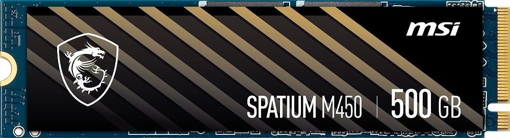 MSI MSI SPATIUM M450 PCIe 4.0 NVMe M.2 500GB M450PCIE40500GB