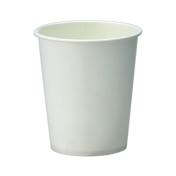 （まとめ）TANOSEE 紙コップ ホワイト205ml（7オンス）1セット（400個：80個5パック）2セット