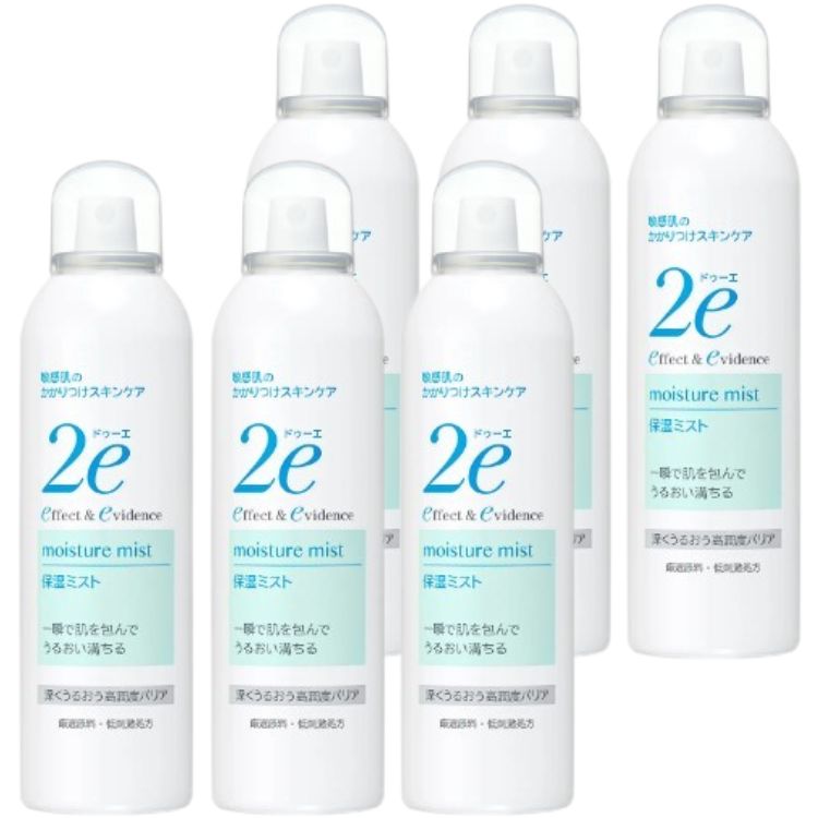 6個セット 資生堂 ドゥーエ 保湿ミスト 180g 保湿 ミスト 化粧水 スプレータイプ 2e 敏感肌 低刺激 弱酸性 無添加 パラベンフリー 無香料 無着色
