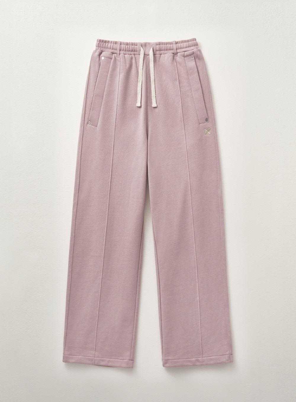 SATUR】 TEO COTTON BANDING SWEATPANTS : VINTAGE ROSE