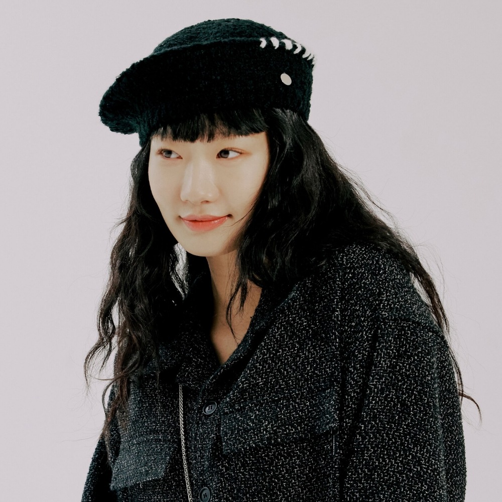 ロマンティッククラウンブックルステッチ BERE_BLACK