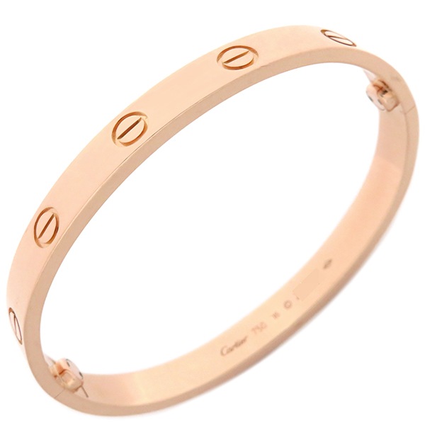 カルティエ Cartier ブレスレット LOVE ラブブレス K18PG ピンクゴールド #16 750 18K 18金 バングル B6067416 【修理証明書】【中古】 350,406円