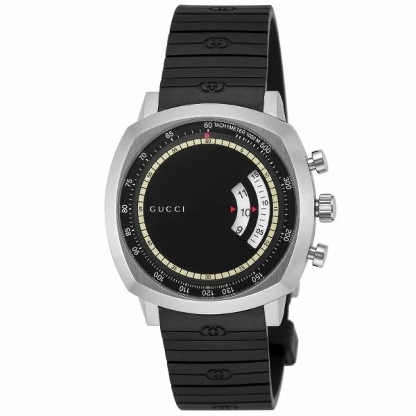 GRIP YA157301 腕時計 メンズ ブラック クオーツ アナログ 並行輸入品
