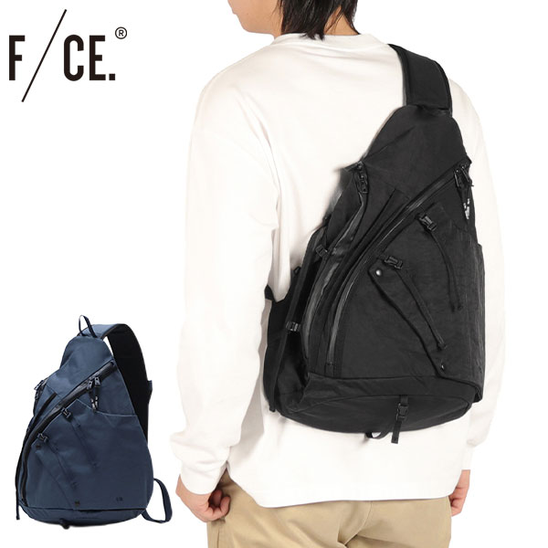 ボディバッグ メンズ レディース 大きめ バッグ ブランド 斜めがけ ショルダー B5 縦型 25L TEXTURED TWILL 3 POINTS SLINGER BAG FTT36261B0004
