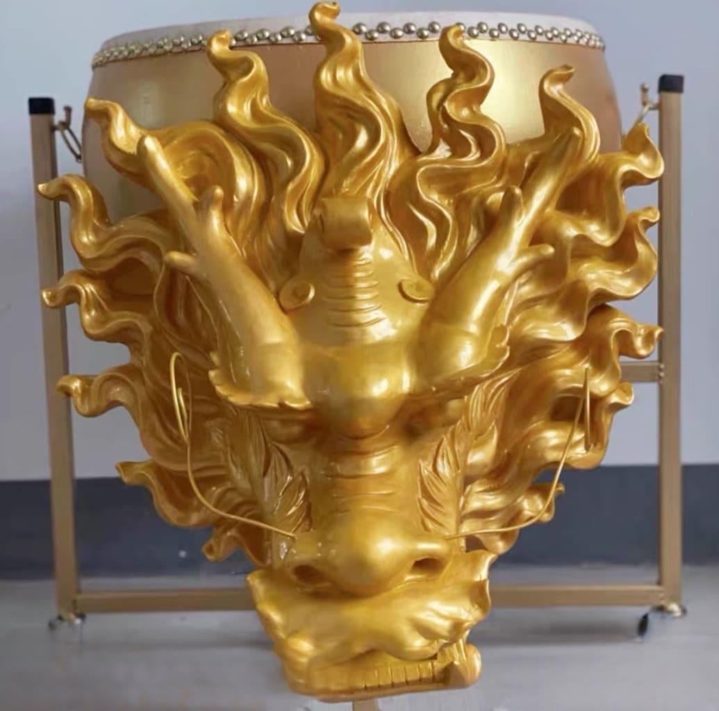 金色のコックドラム 打楽器