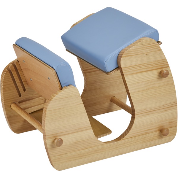 Keepy プロポーションチェア ナチュラルラムネブルー 猫背 姿勢 チェア 学習チェア テレワーク CH-910 組立品