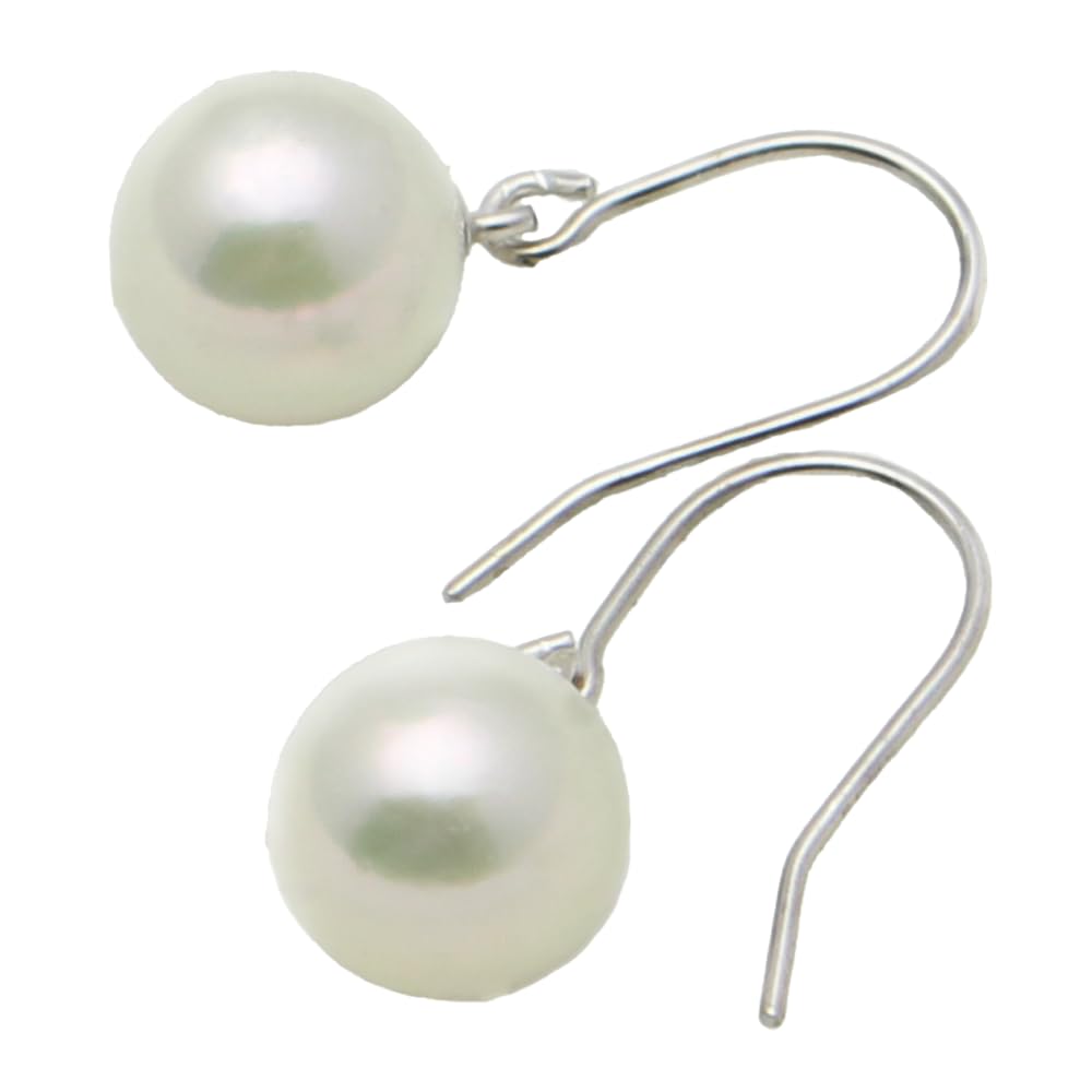 アコヤ真珠フックピアス6.5mmUP K18 Pt パール ピアス 6.5-7.0mm ゴールド プラチナ