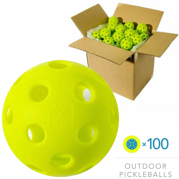Franklin フランクリン X-26 PICKLEBALL 3 PACK TUBE 100個入 屋内用 ピックルボール 52912X
