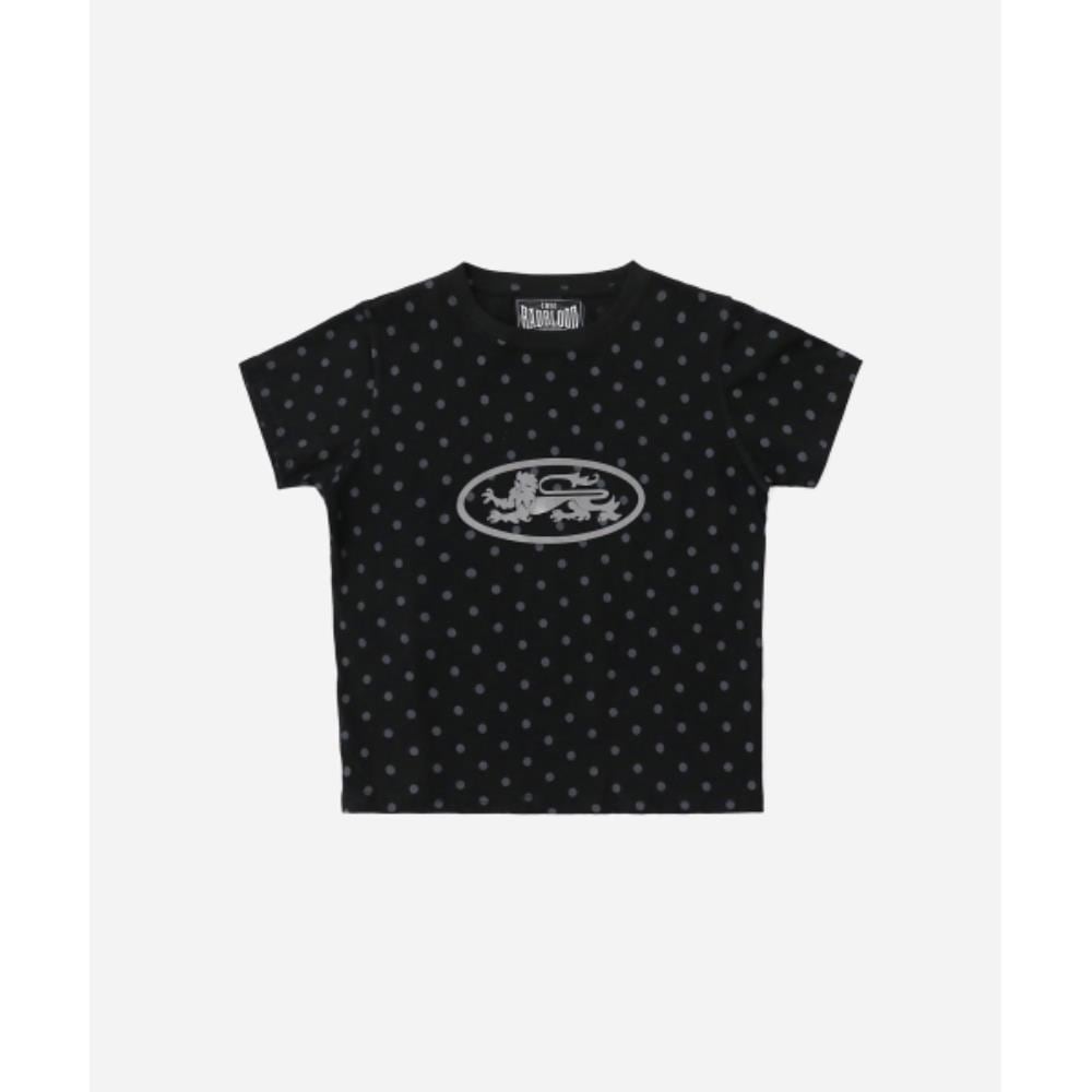 BADBLOOD Mystic Basic T-shirt Black Dot w-tee25-081