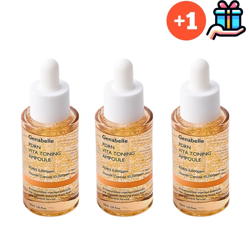 [韓国人気2+1BEST] PDRN ビタ トーニング アンプル 30ml+30ml+30ml 全90ml 肌のキメ 油水分バランス サーモン 韓国コスメ トーンアップ しわ 弾力 肌のバリア 低刺激