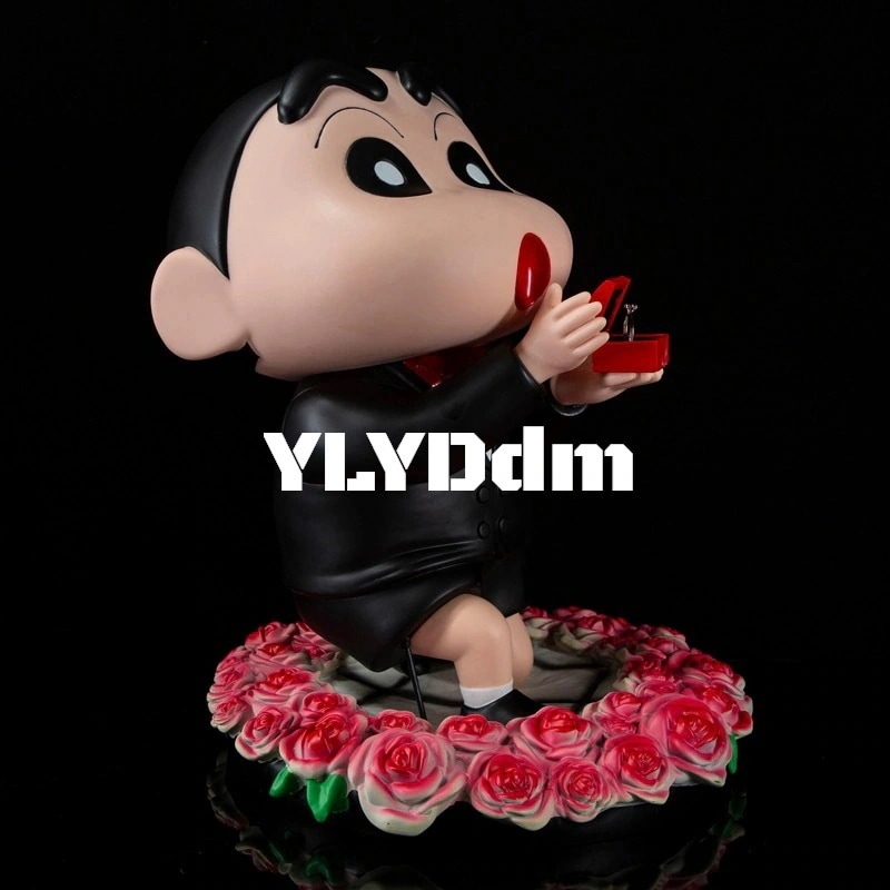 gkスーツ提案 野原しんのすけ かわいいフィギュアモデル バレンタインデー ギフト 卓上飾り