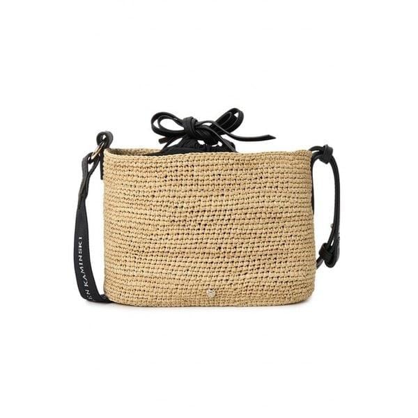 HELEN KAMINSKI ナリン ラフィア 女性用クロスバッグ BAG52312 NATURAL