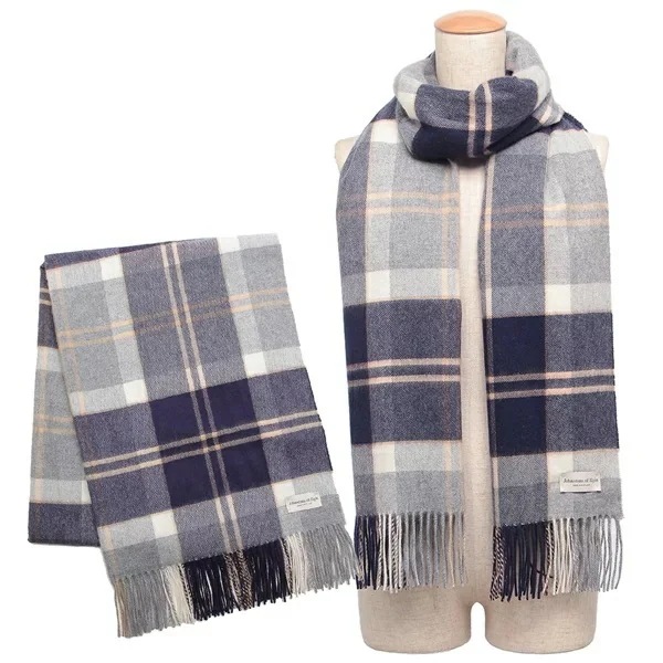 ストール マフラー グレー マルチカラー レディース WA000056 KU0499 大判