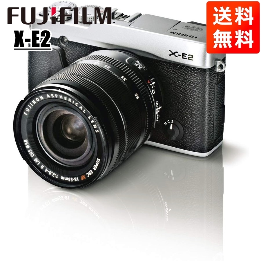 X-E2 18-55mm レンズキット シルバー ミラーレス一眼 カメラ 中古