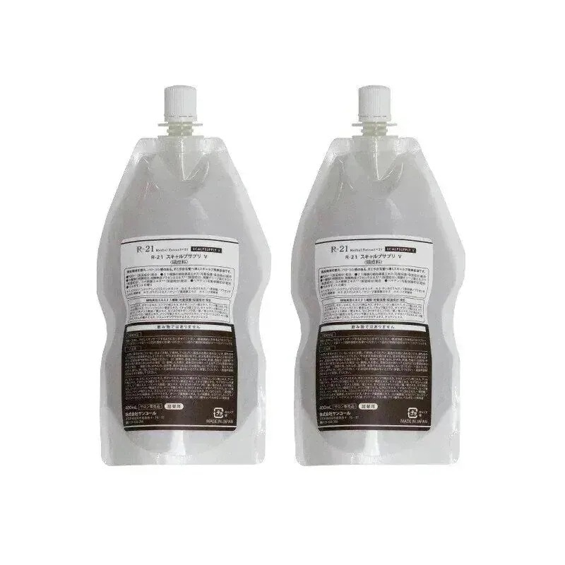 R-21 スキャルプサプリ V 400ml 詰替用×2個セットサロン専売品 頭皮ケア エコ 詰替 美髪 艶髪 保湿 補修 ツヤ髪