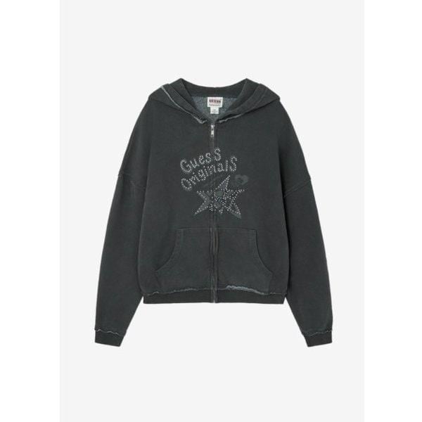 女性GOスター81ホットフィックス長袖フード付きジップアップ(YP4K3332)