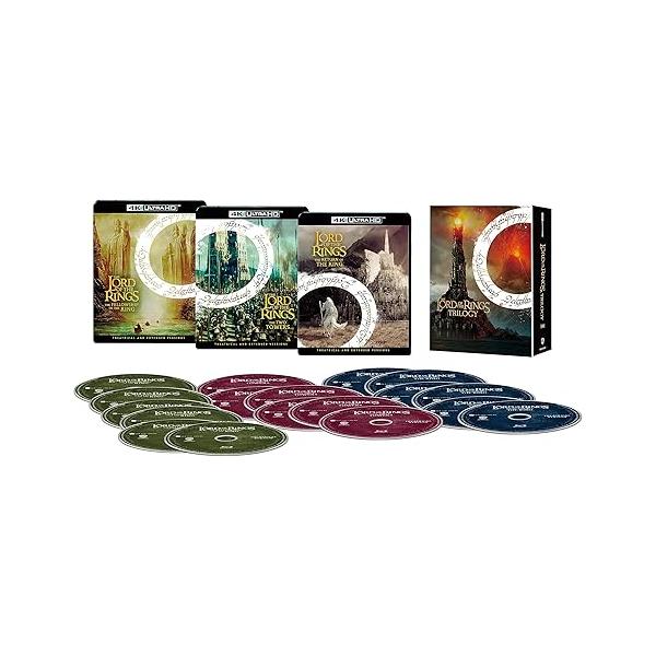ロード・オブ・ザ・リング トリロジー・フィルムコレクション (4K ULTRA HD&HDデジタル・リマスター ブルーレイセット) 18枚組