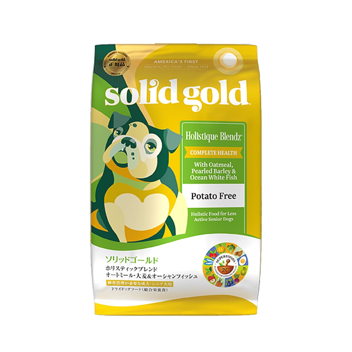 ソリッドゴールド ホリスティックブレンド6kg 7,407円