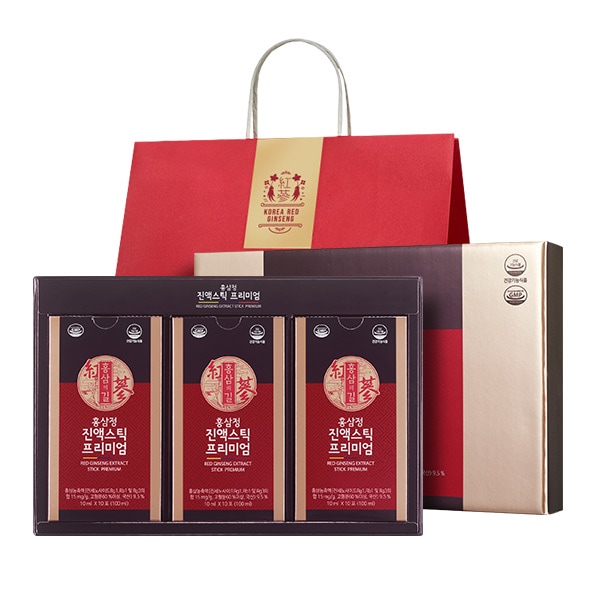紅参の道紅参精進アクスティックプレミアム10ml x 30p+ショッピングバッグ