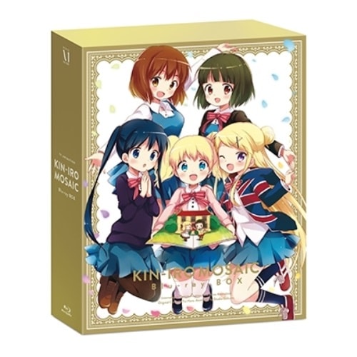 【中古】きんいろモザイク Blu-ray BOX(Blu-ray Disc) ／ きんいろモザイク (Blu-ray) ZMAZ-10884