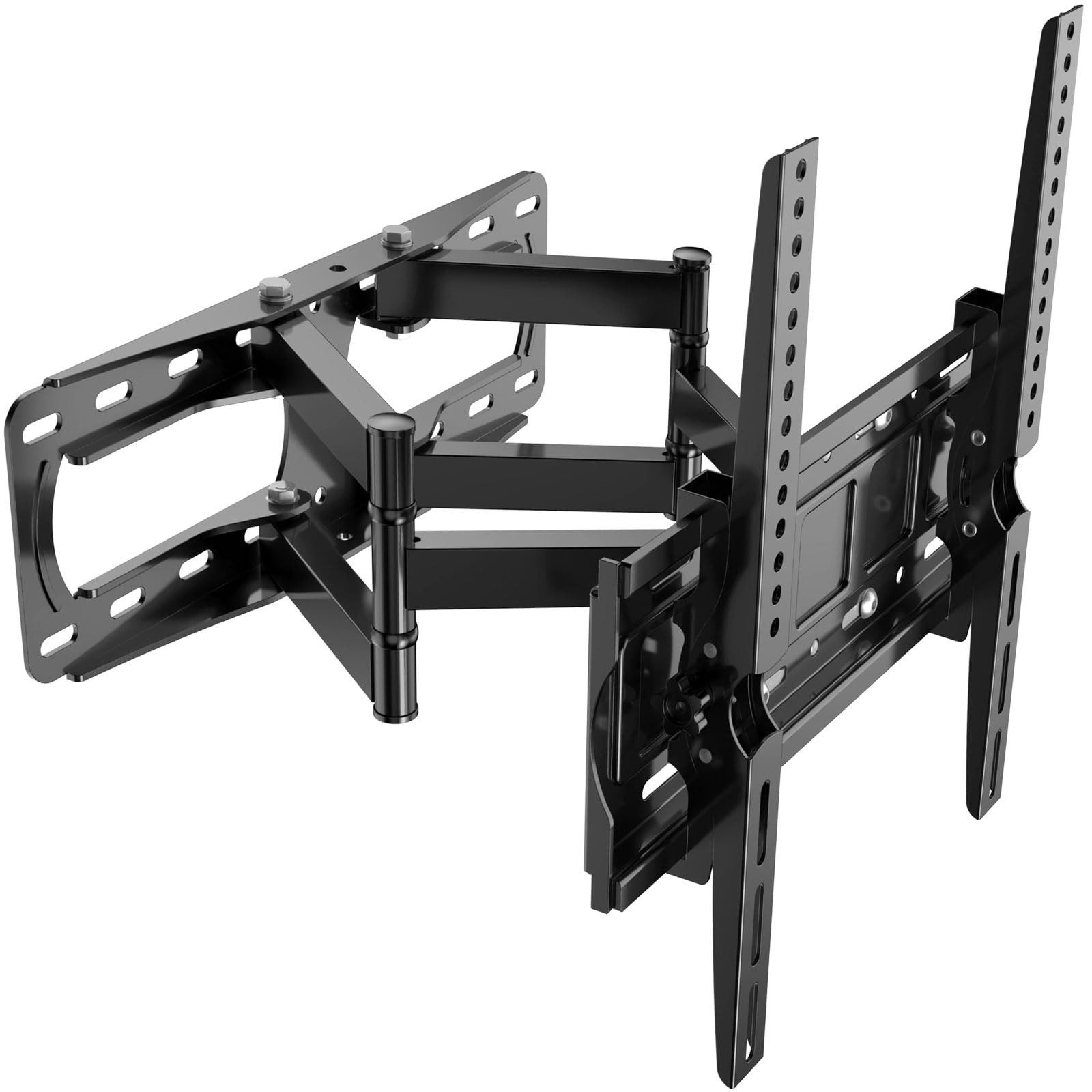 壁掛けテレビ金具26-65インチ対応 4K LED LCD 中型 前後 上下向き角度調整可能 フルモーション式テレビウォールスタンド チルト&スイベル移動式テレビかけ金具 VESA 89706