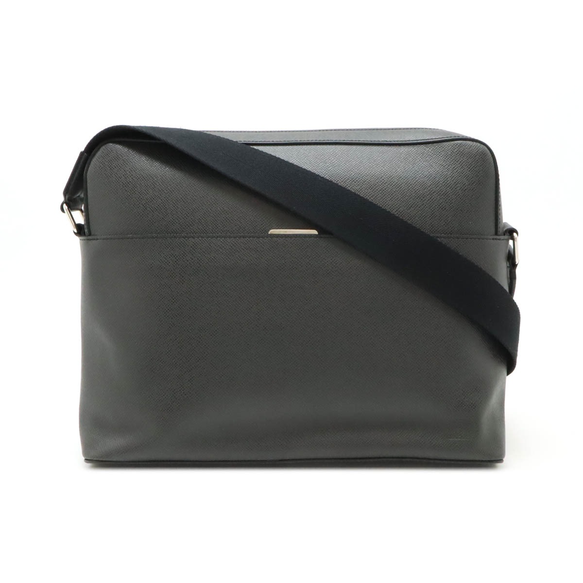 タイガ アントン メッセンジャーMM ショルダーバッグ 斜め掛け レザー アルドワーズ 黒 ブラック M3342