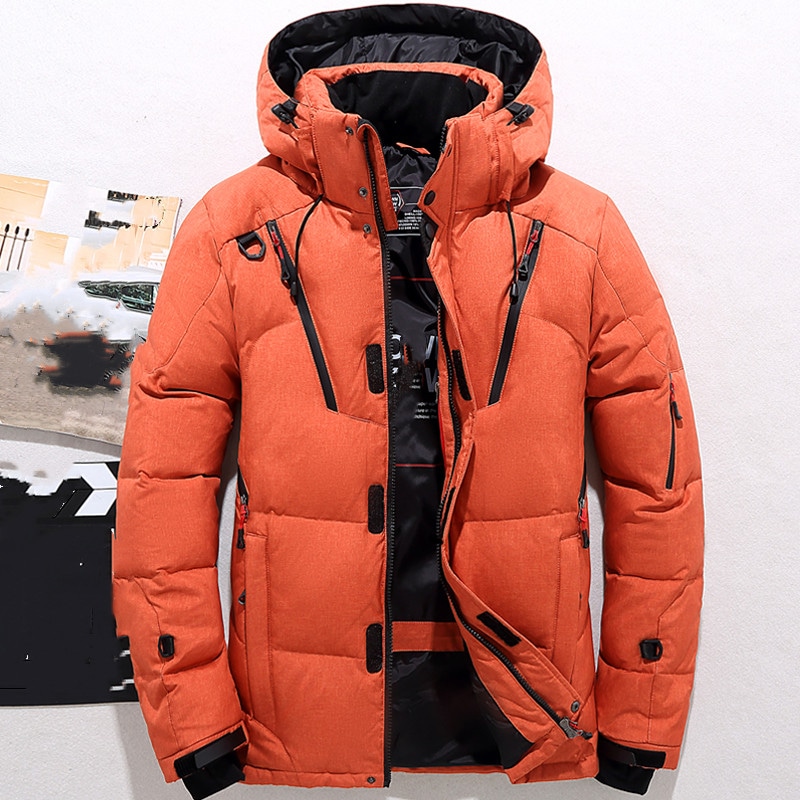 メンズ 軽量 冬物 冬服 メンズ アウター ダウン ジャケット ダウンコート フード ハイネック 防 5,424円