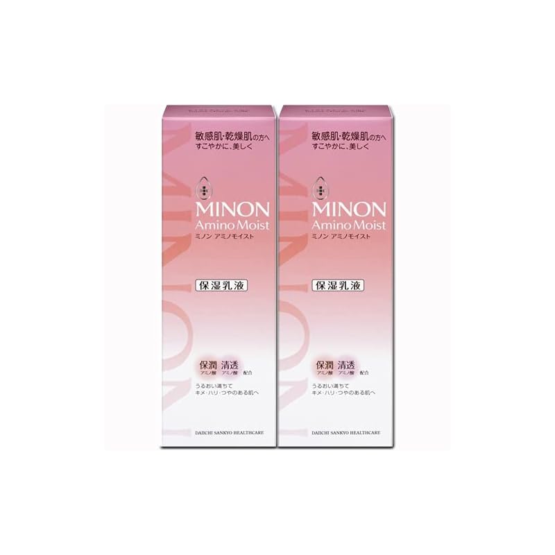 【２本】ミノン アミノモイスト モイストチャージミルク(保湿乳液)100gx2本 (4987107616524-2)