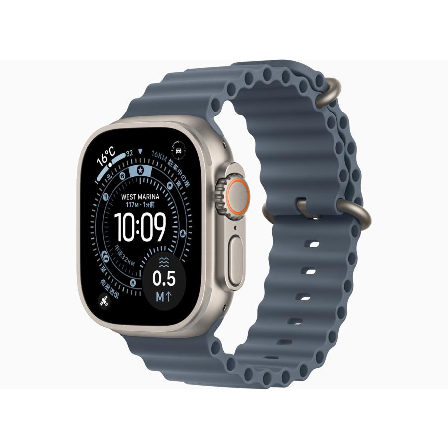 【新品未開封】Apple Watch Ultra 3 GPS+Cellularモデル 49mm MEWH4J/A [ナチュラル・アンカーブルーオーシャンバンド]